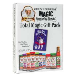 Chef Pauls Total Magic Giftpack with Louisiana Tastes Cookbook