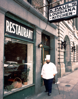 1979—Chef Paul opens K-Paul Kitchen in New Orleans’ Historic French Quarter