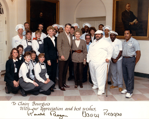 987—Chef Paul and Staff Invited to Prepare Lunch at the White House Congressional Picnic