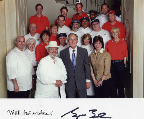  2007—Chef Paul and Staff Invited to Prepare Lunch at the White House Congressional Picnic
