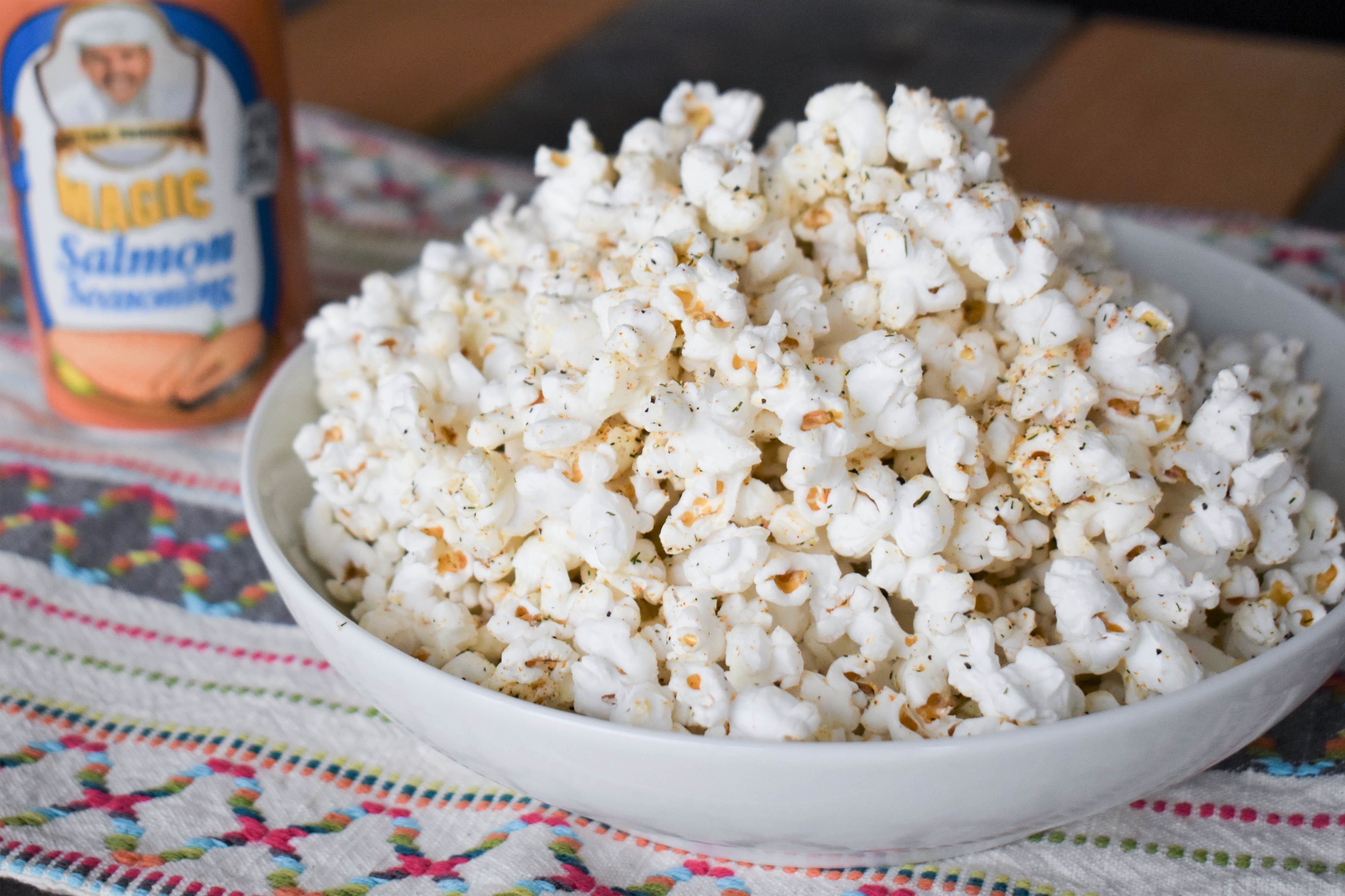 Salmon Magic Popcorn Recipe Image