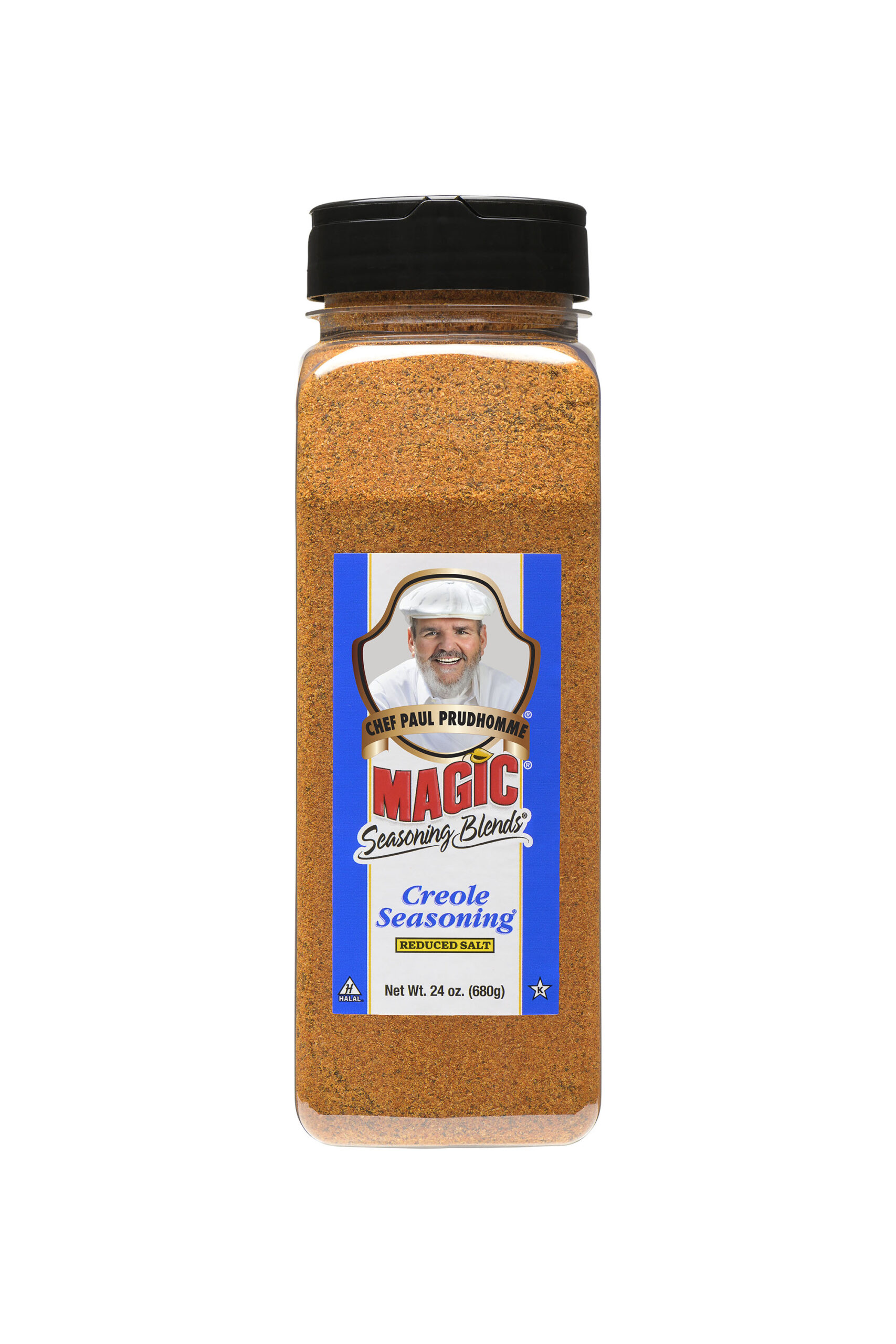 Magic Creole Seasoning Reduced Salt 24 oz. shaker