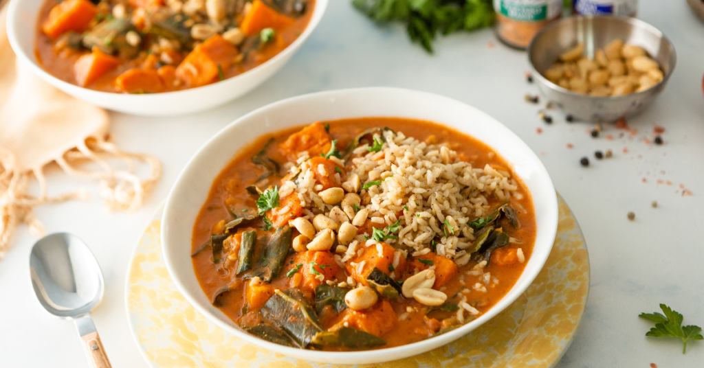 Vegetarian West African Peanut Soup